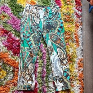 Kobi Halperin Carly Multicolor Paisley Print Pants